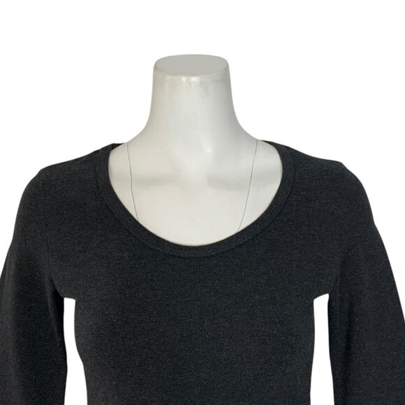 Munthe Plus Simonsen Copenhagen Tee Shirt Top S Bell Sleeve Wool Blend - Picture 7 of 12